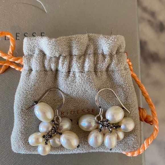 Iridesse By Tiffany Co Pearl Earrings 